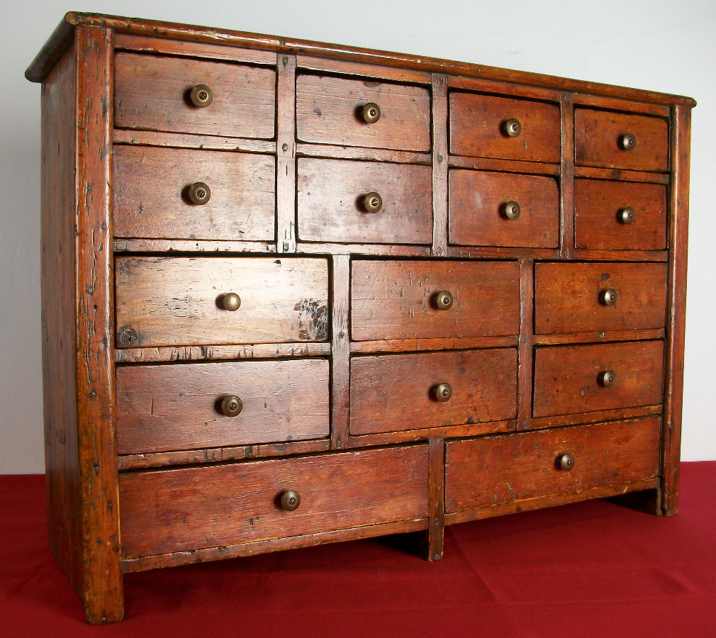 Table top cabinet dated 1910